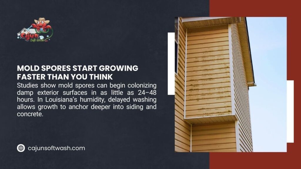 Mold Spores Start Growing Faster Than You Think